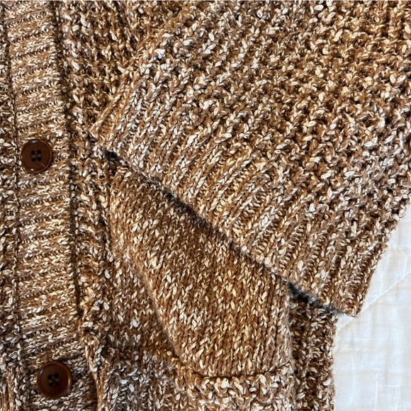 esby apparel Ashley Cardigan in Caramel Size Large - Picture 11 of 13